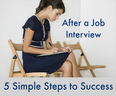 What To Do After a Job Interview