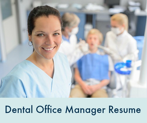 resume for office manager dental
