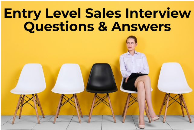 12 entry level sales interview questions