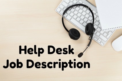 job description for help desk operator