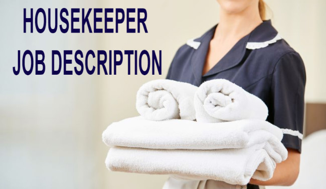 jobs for housekeeper