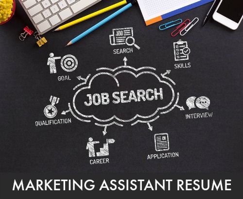 marketing assistant job description resume