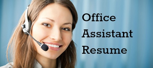job duties for office assistant resume