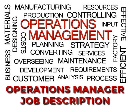 direct responsibilities of operations management