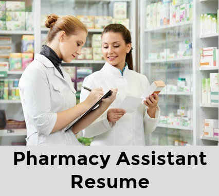 resume format for pharmacy assistant