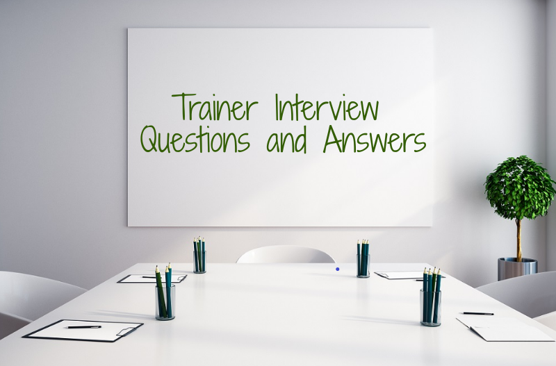 presentation topics for trainer interview