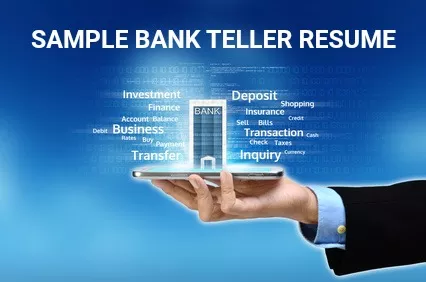 sample cover letter for bank teller position