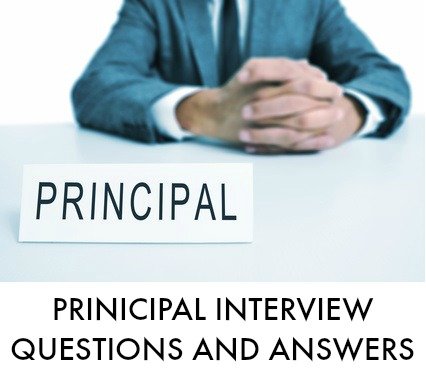 Man in suit sitting at desk with sign "Principal"