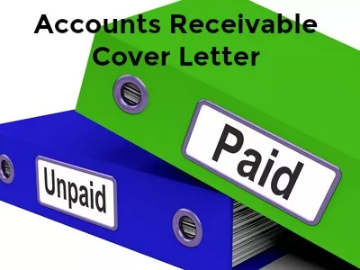 sample cover letter accounts receivable