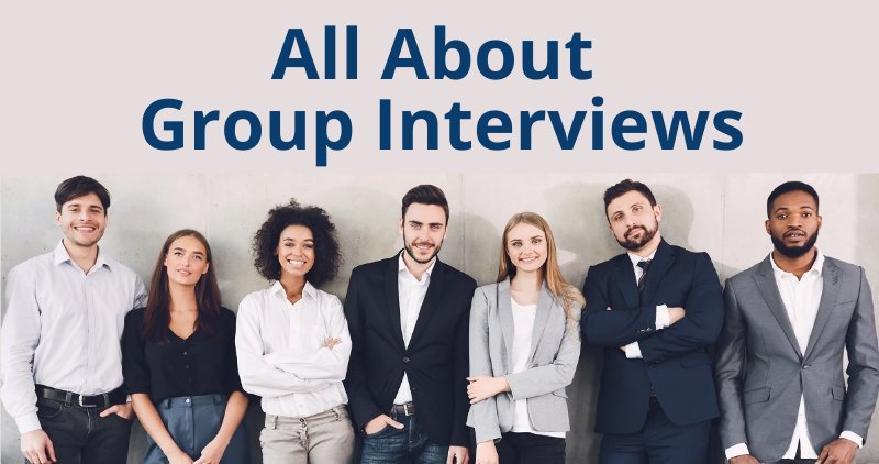 7 job candidates waiting for group interview