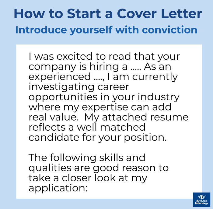Sample Cover Letter Introduction Primary Photos Memorable