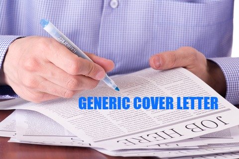 Generic Cover Letter Best Job Interview Com