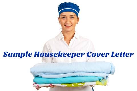 Housekeeper Cover Letter