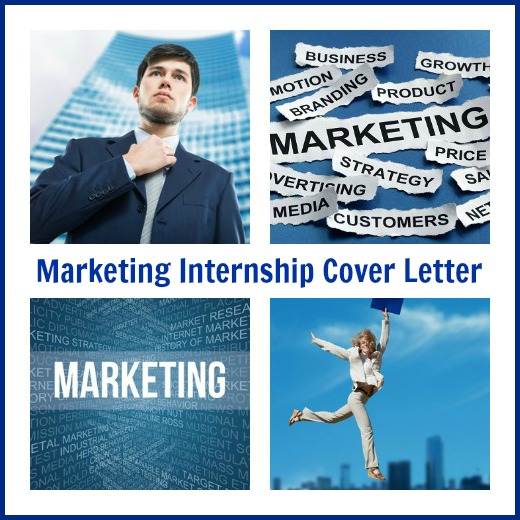 marketing internship cover letter examples