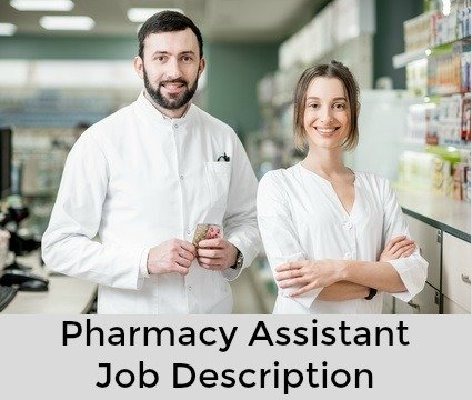 Pharmacist and pharmacy assistant in pharmacy