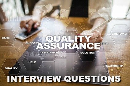 Quality assurance business concept illustration with words relating to QA