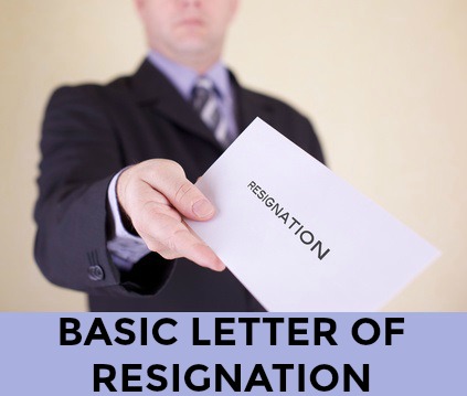 Best Sample Resignation Letter